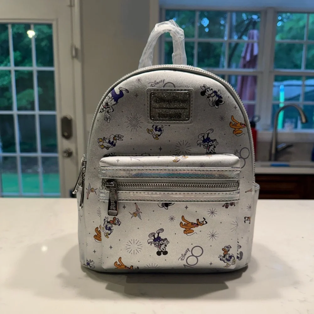 NWT Disney 100 Anniversary Loungefly Mini Backpack